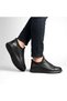 (Birkan) Genuine Leather Inside and Outside Non-Slip Sole Casual Men's Shoes Black - 4