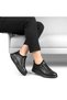 (Birkan) Genuine Leather Inside and Outside Non-Slip Sole Casual Men's Shoes Black - 2