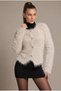 Women's Premium Beaded Knitwear Cardigan with Sparkling Bead Detail