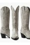 Kv.01 Genuine Leather Embroidered Women's Cowboy Boots - 4