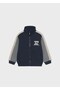Boy's 3-Piece Tracksuit Set 5-10 Years Old Navy Blue - 2