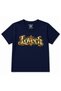 Royal Love – Golden Baroque Typography Kids Graphic T-Shirt