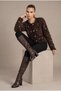 Women's Premium Beaded Knitwear Cardigan with Sparkling Bead Detail - 2