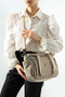 Women's Light Mink Hand & Shoulder Bag - 3