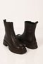 Laceless Zippered Genuine Leather Casual Boots 335-Rv-21 Women's Boots - 8
