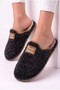 Si̇mora Model Women's House Slippers - Warm and Fluffy Slippers with Noise-Free Soles - 2