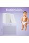 Disposable Diaper Changing Mats - Pink - 33 x 45 cm - 100 Pcs