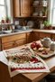 3-Piece Kitchen Towel Set |   Drying and Hand Towels |   100% Cotton and High Absorbency |   30X50 cm - 3
