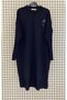 Trendy Floral Detailed Crew Neck Cold Yarn Wide Fit Knitted Detailed Knitwear Tunic - 2