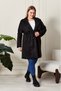 Modern Cut Unlined Suede Coat - 4