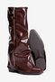 Women's Boots with Zipper and Short Heel Kassel Brown - 4