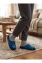 Embroidered Patterned Plush Lined Indoor House Slippers Soft Non-Slip Sole - 2