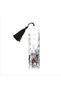 Nostalgic Tram Printed, Tasseled Bookmark (gift Bookmark,ayraç-090)