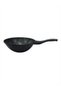 Cast Iron Wok Pan with Granite Coating - 28 cm