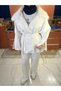 Furry Design Suit White - 4