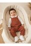 Baby Boy Shirt and Salopet Set with Snap Fasteners, Double Combination - 6
