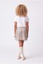 Girl's Sequined Tasseled Mini Skirt - 4