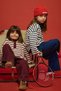 Sunbeam Polo Collar Sweatshirt-Burgundy - 4