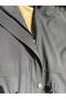 Detachable Hooded Oversized Wool-Lined Hijab Coat - 6