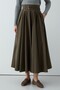 Biritli Skirt Anemon Khaki - 6