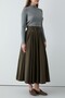 Biritli Skirt Anemon Khaki - 7