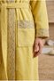 Serenity |   Kimono Premium Women's and Men's Bathrobes |   100% Cotton, Patterned, 1300Gr |   High Gram Weight, Fast Drying, and High Water Absorption - 4