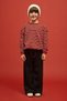Climber Striped Sweatshirt-Red - 3
