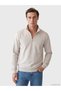 Esvab • Modern & Distinctive Stand Collar Men's Thick Sweatshirt - 2