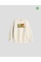 Super Bear Printed Unisex Crew Neck Cotton Kids Sweatshirt (Ages 4 - 13)