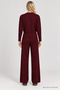 Snap Fastener Bottom-Top Knitwear Set Lpn0017 Mürdüm - 7