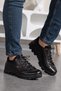 Genuine Leather, Stitched, Water-Resistant, Winter Outdoor Shoes - 3
