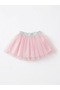 Girl's Tutu Skirt Shiny Glittery Waistband Layered Tulle Puffy Skirt - 3