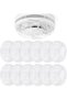 Smoke Detector Protective Covers Thickened Elastic, 10 PCS