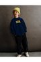Super Bear Printed Unisex Crew Neck Cotton Kids Sweatshirt (Ages 4 - 13) - 2