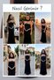 Women's Corset Detailed Stoned Beaded Embroidered Shawl Collar Fish Model Evening Dress Black, Navy Blue, Brown, Baby Blue - 8