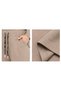 Plus Size Women's Oversize Full Lycra Wide Fit Pocketed Lace-Up Stone-Embellished Trendy Crewneck Seasonal Bottom-Up Set - 6