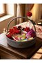 Natural Jute Rope Henna Snack Wedding Basket Baby Basket Multi-Purpose 30X7