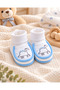 5-Pack Newborn Cotton Baby Boy Booties - 2