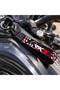 Rks New Model 19 cm Fabric Motorcycle Keyring Quality Auto-Moto Accessory Double-Sided Printing