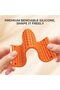 Adjustable Silicone Phone Stand Mat, Multi-Angle Foldable Non-Slip Tablet Holder, Portable Rollable - 3