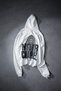 Men's White Noir Chapel Oversize Hoodie - 2