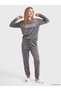Rmz Gi̇yi̇m Farkiyla Embroidered Women's Velvet Pajama Set