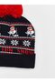 Rmz Gi̇yi̇m Farki̇yla New Year's Themed Men's Knitwear Beanie - 2