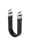 Short USB C Cable 5inches, 60W PD Fast Charging Type C Cable