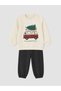 Rmz Gi̇yi̇m Farkiyla Printed Baby Boy Set