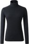 Women's Soft Cotton Turtleneck Top Basic Pullover Sweater