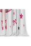 Princess Moon and Star Patterned Double Winged Background Curtain - 2