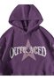 Women Men Purple Outraged Printed Ebstar Oversize Hooded Kangaroo Pocket Sweatshirt Hoodie - 4