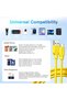 كابل USB C من Bestwish، [3 قطع بطول 3 أمتار] كابل شحن USB A إلى Type C، كابل Type C للشحن السريع ونقل البيانات - 5