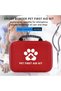 Dog First Aid Kit, 101 Pcs Pet Emergency Travel Kit for Cats Dogs, Home Travel Car First Aid Kit Emergency Kit, Pet Camping Essentials with Thermometer and Mini First Aid Pouch Emergency Collar - 4
